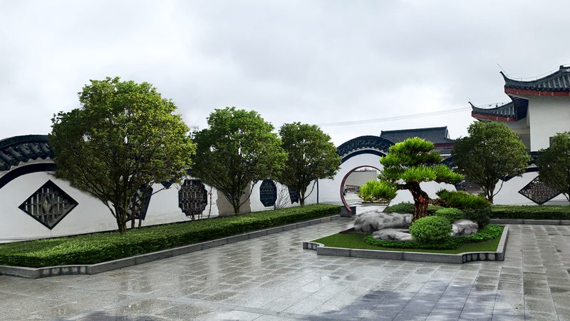 小型别墅假山喷泉设计：美学与实用的完美融合**
