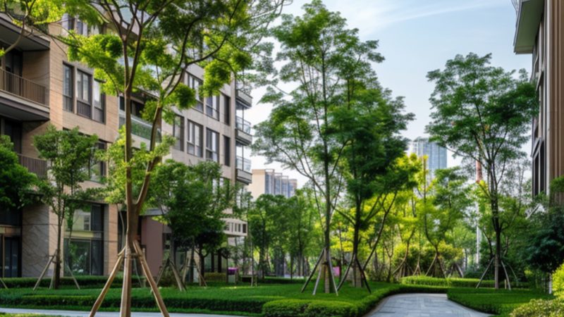 小区园林景观设计效果图收费标准揭秘**